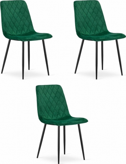 Picture of Leobert Krzeso TURIN - ciemna ziele aksamit x 3