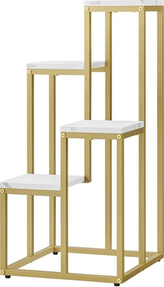 Attēls no Leobert Rega kwietnik 4 póki - marmur / nogi zote