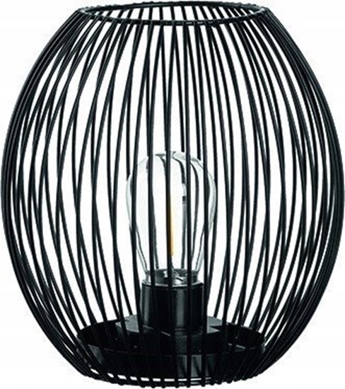 Picture of Leonardo Latarnia LED czarna 24cm CASOLARE - Leonardo