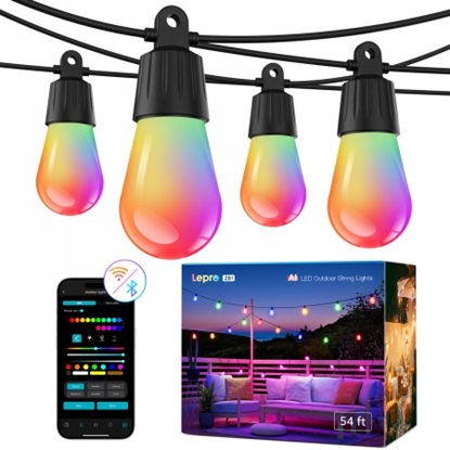 Picture of Lepro 30M ZB1 AI Outdoor String Lights - inteligentne wielokolorowe lampki zewntrzne (30 m)