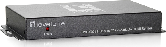 Picture of Level One LevelOne HVE-9003 AV pagarinātājs Audio/video raidītājs Pelēks
