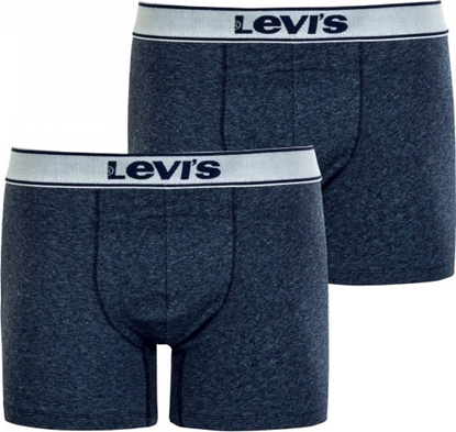 Attēls no Levi`s 2X Bokserki Vintage Heather Granatowe r. S