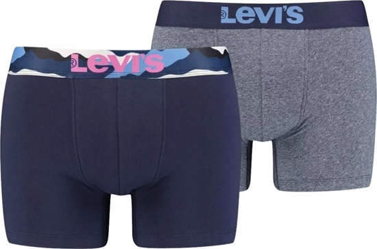 Picture of Levi`s Levi's Boxer 2 Pairs Briefs 37149-0591 Granatowe S
