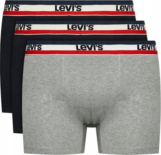 Picture of Levi`s Levi's Boxer 3 Pairs Briefs 37149-0544 Czarne S
