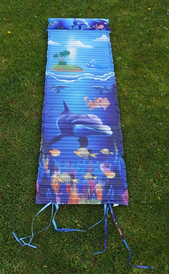 Picture of Leak Plaowy Piankowy z Zagówkiem Nadrukiem KUBISPORT 184 x 55 x 1,5 cm