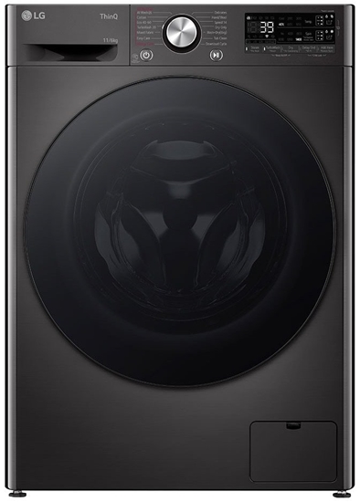 Picture of LG F4DR711S2BA 11/6 kg  dzilums 56.5 cm  1400 apgr/min.  melna