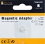 Attēls no Adapter USB Libox LB0155 microUSB - magnetyczne Srebrny  (LB0155)