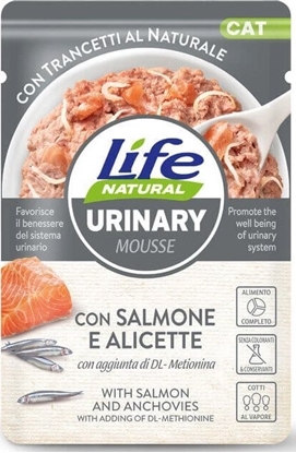 Изображение LIFE CAT sasz.70g URINARY SALMON +        ANCHOVIES /30