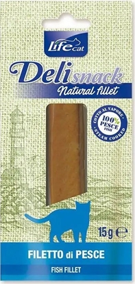 Picture of Life Pet Care LIFE CAT 15g DELI SNACK BOILED FISH       FILLET /16