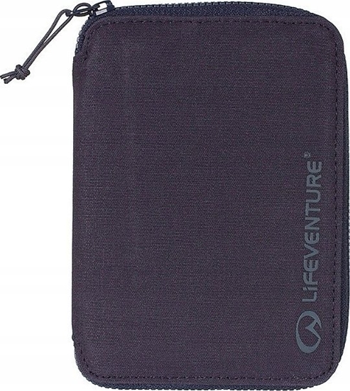 Picture of Lifeventure RFID Mini Travel Wallet, Recycled, Navy Blue
