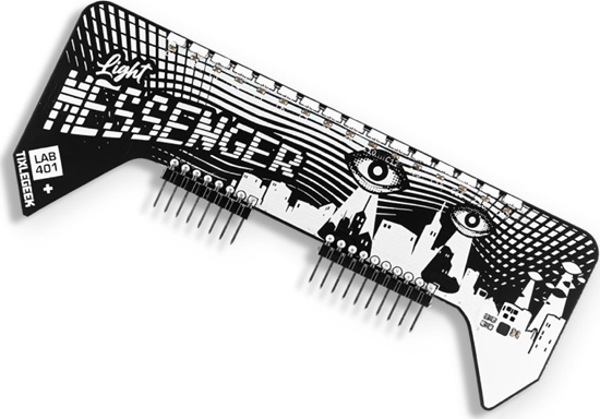 Picture of Massacre Light Messenger - modu PoV do wizji i malowania wiatem - do Flipper Zero