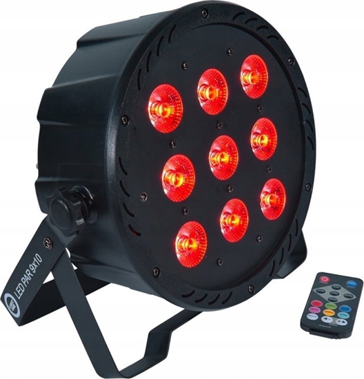 Изображение LIGHT4ME ML LED PAR 9X10W MKII RGBW pilot IR