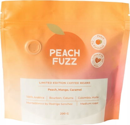 Attēls no Limited-edition coffee beans Coffee of the Year 2024 Peach Fuzz, 200 g