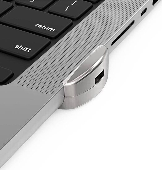 Picture of Linka zabezpieczajca Compulocks Compulocks Ledge Lock Adapter for MacBook Pro 14" M1, M2 & M3 - Sicherheitsschlossadapter - fur Apple MacBook Pro 14.2 in (M1, M2, M3)