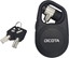 Picture of Dicota Security Cable T-Lock Retractable, keyed, 3x7mm slot
