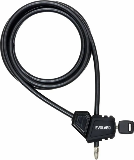 Picture of Linka zabezpieczajca Evolveo EVOLVEO StrongVision LOCK, lanový nastavitelný zámek 8mm x 2m