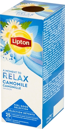 Attēls no Lipton Herbata LIPTON Relax, zioowa, rumianek, 25 torebek