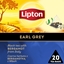 Picture of Lipton Herbata LIPTON, piramidki, czarna, Earl Grey, 20 torebek