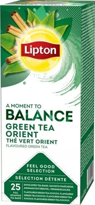 Attēls no Lipton Herbata zielona orientalna A moment to Balance 25 kopert