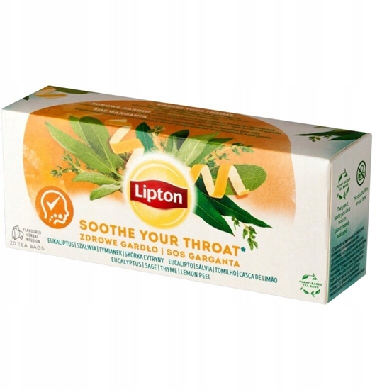 Picture of Lipton Herbata zioowa Zdrowe Gardo 20 torebek