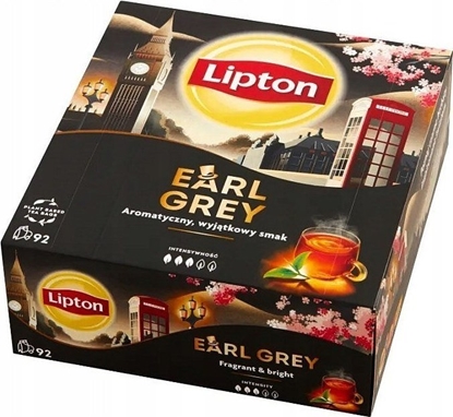 Attēls no Lipton LIPTON  EARL GREY Herbata Czarna 92 torebki