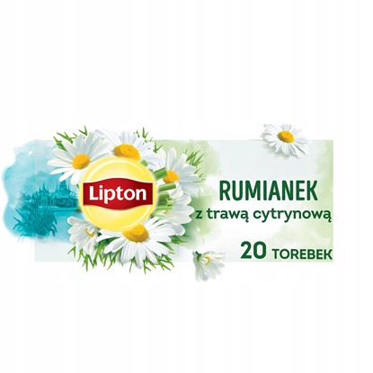 Picture of Lipton Rumianek z traw cytrynow 20 torebek