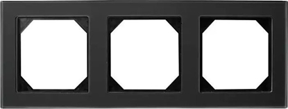 Attēls no Liregus 3-WAY FRAME BLACK GLASS