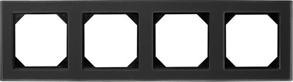 Attēls no Liregus 4-WAY FRAME BLACK GLASS