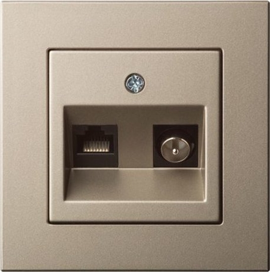 Picture of Liregus SOCKET LIREGUS EPSILON DAT+TV WO/F CH.