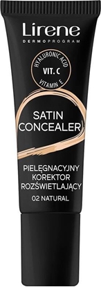Picture of Lirene Satin Concealer pielgnacyjny korektor rozjaniajcy 02 Natural 10ml