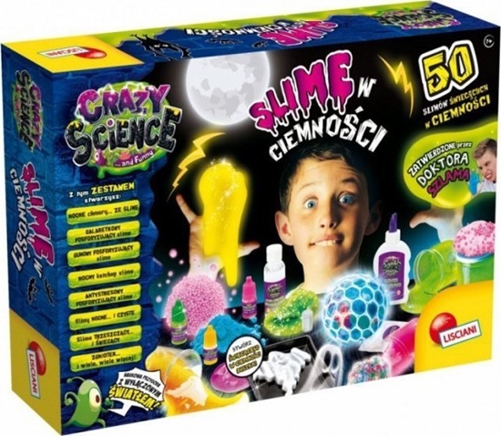 Picture of Lisciani Crazy Science - Slime w ciemnoci