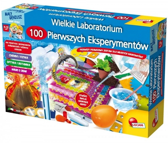 Picture of Lisciani I'm a Genius Laboratorium - 100 eksperymentów (GXP-606504)