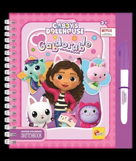 Picture of Lisciani Ksieczka do malowania wod Gabdorable Koci Domek Gabi 13010 LISCIANI p8, cena za 1 szt