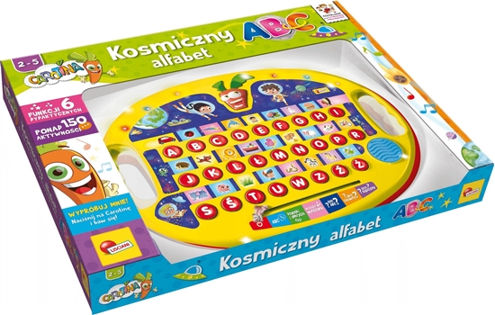 Picture of Lisciani Zabawka Edukacyjna Carotina Kosmiczny Alfabet