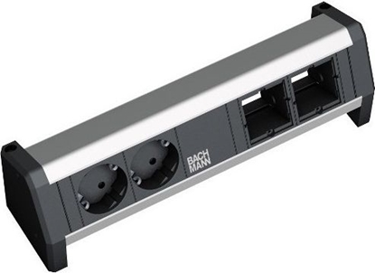 Attēls no Bachmann DESK 2x earthing contact, 2x ABD GST18