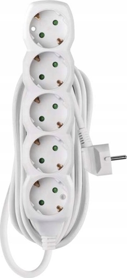 Picture of Listwa zasilajca Emos 5 gniazd 5 m biaa (P0525R)