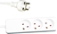 Attēls no Listwa zasilajca Garbot Garbot 24155123-5EE rozgaziacz 5 m 3 x gniazdo sieciowe Wewntrzna Biay