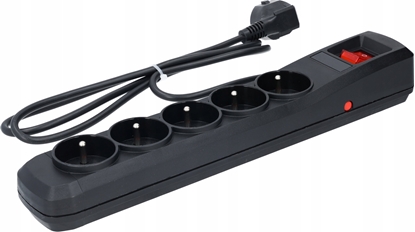 Attēls no Listwa zasilajca R5 5g 1.5m czarna ARcon