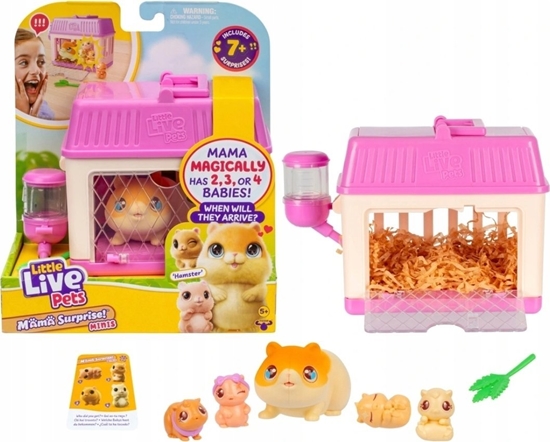 Изображение LITTLE LIVE PETS MAMA SURPRISE MINIS HAMSTER