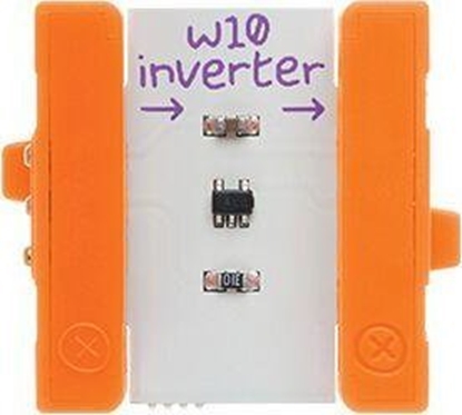 Attēls no LittleBits littleBits inverter, littleBits, Orange, White, 127 mm, 203.2 mm, 19.1 mm, 72 g