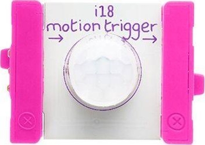Attēls no LittleBits littleBits motion trigger, Motion sensor, littleBits, Purple, White, 95.2 mm, 190.5 mm, 12.7 mm