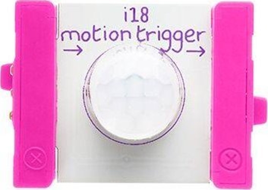 Изображение LittleBits littleBits motion trigger, Motion sensor, littleBits, Purple, White, 95.2 mm, 190.5 mm, 12.7 mm