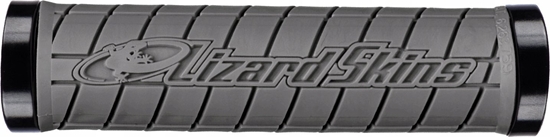 Picture of Lizard Skins Chwyty kierownicy LIZARDSKINS Dual-Clamp Lock-On LOGO - Graphite (NEW)