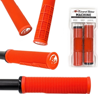 Picture of Lizard Skins Chwyty kierownicy LIZARDSKINS MACHINE LOCK-ON klamry candy red (NEW)