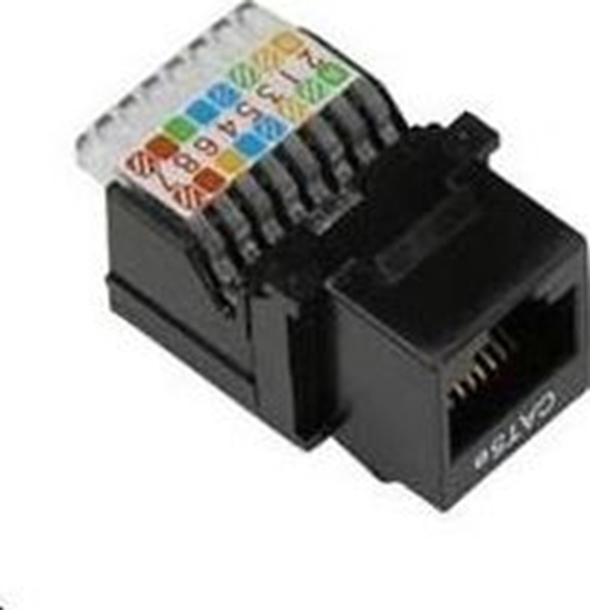 Picture of Lynx CS Keystone Cat5E, UTP (KEY-UTPZ-C5E-BK)