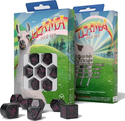 Attēls no Llama Dice Set: Spitty