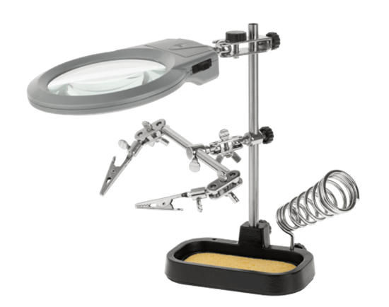 Изображение LODĒŠANAS STENDS - TREŠĀ ROKA ar lodāmura statīvu