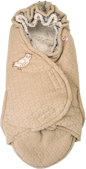 Picture of Lodger Bunker Folklore Fleece all-season sleeping bag Beige BK 630