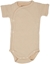 Picture of Lodger Romper Ciumbelle knitted cotton bodysuit with short sleeves Ivory 74 cm RFC 069_74