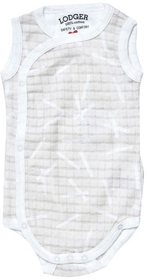 Picture of Lodger Romper Sprinkle cotton sleeveless bodysuit Ivory 68 cm RF 069_68